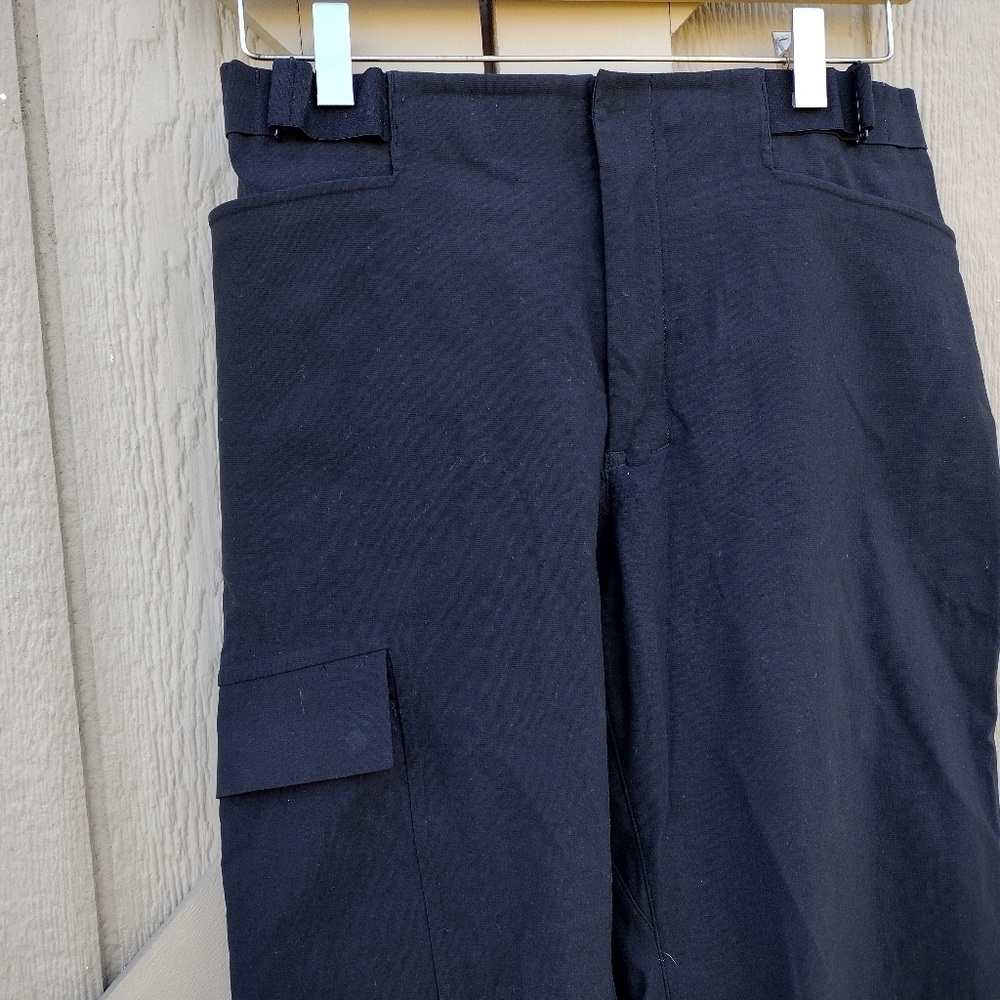 Lululemon Lab Utility Trousers Cargo Pocket Pants Size 6 Black 28" - Picture 3 of 8